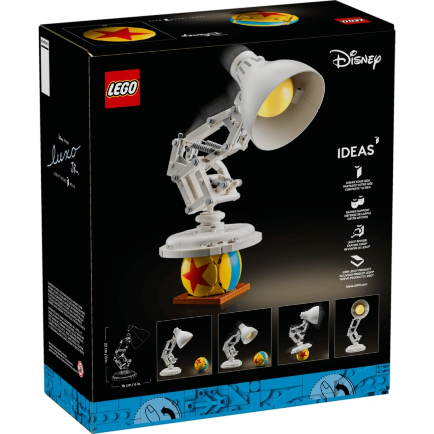 Конструктор LEGO Ideas Disney Pixar Luxo Jr. 21357 фото 7