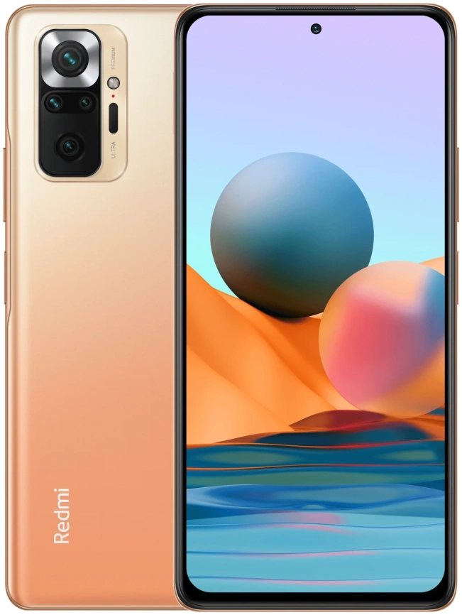 Смартфон XiaoMi Redmi Note 10 Pro 6/128Gb Gradient Bronze Global Version фото 1