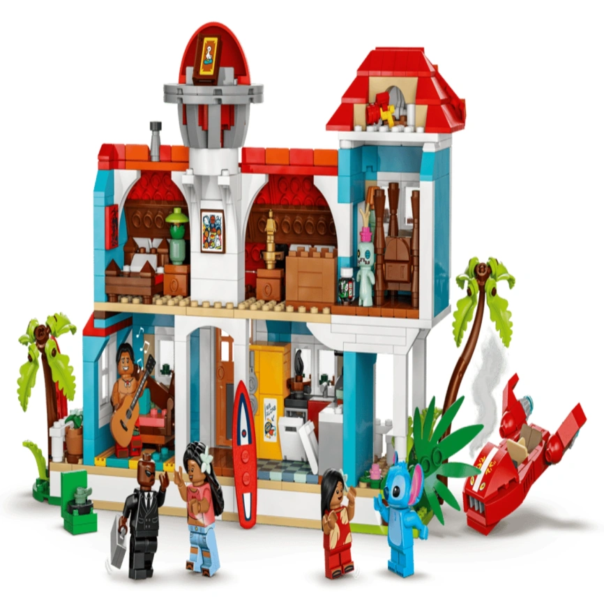 Конструктор LEGO Disney Lilo & Stitch Beach House 43268 фото 4