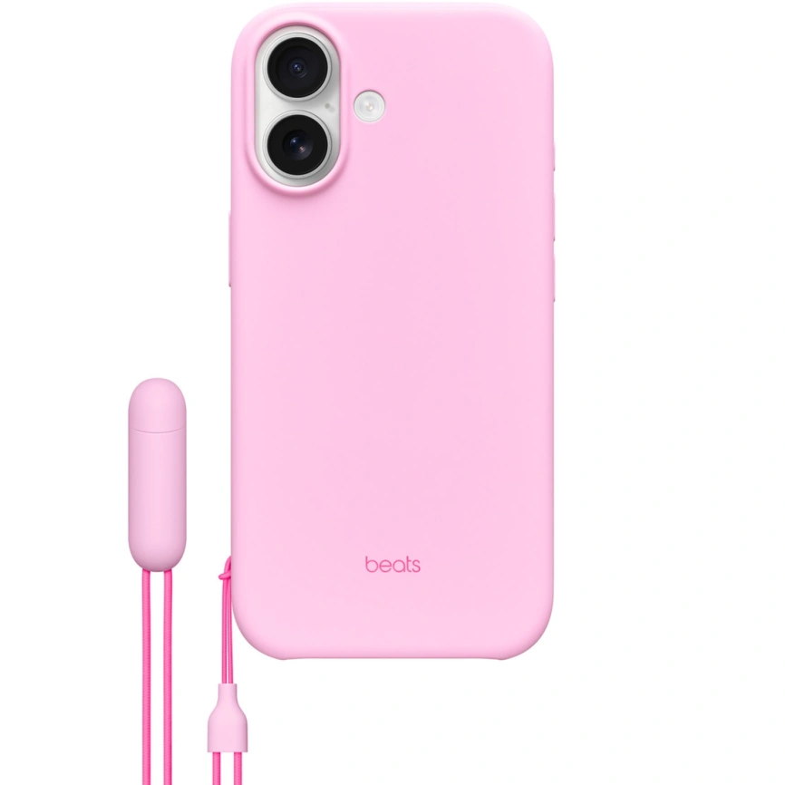 Чехол Beats Kickstand Case with MagSafe and Camera Control для iPhone 17 Pebble Pink фото 4