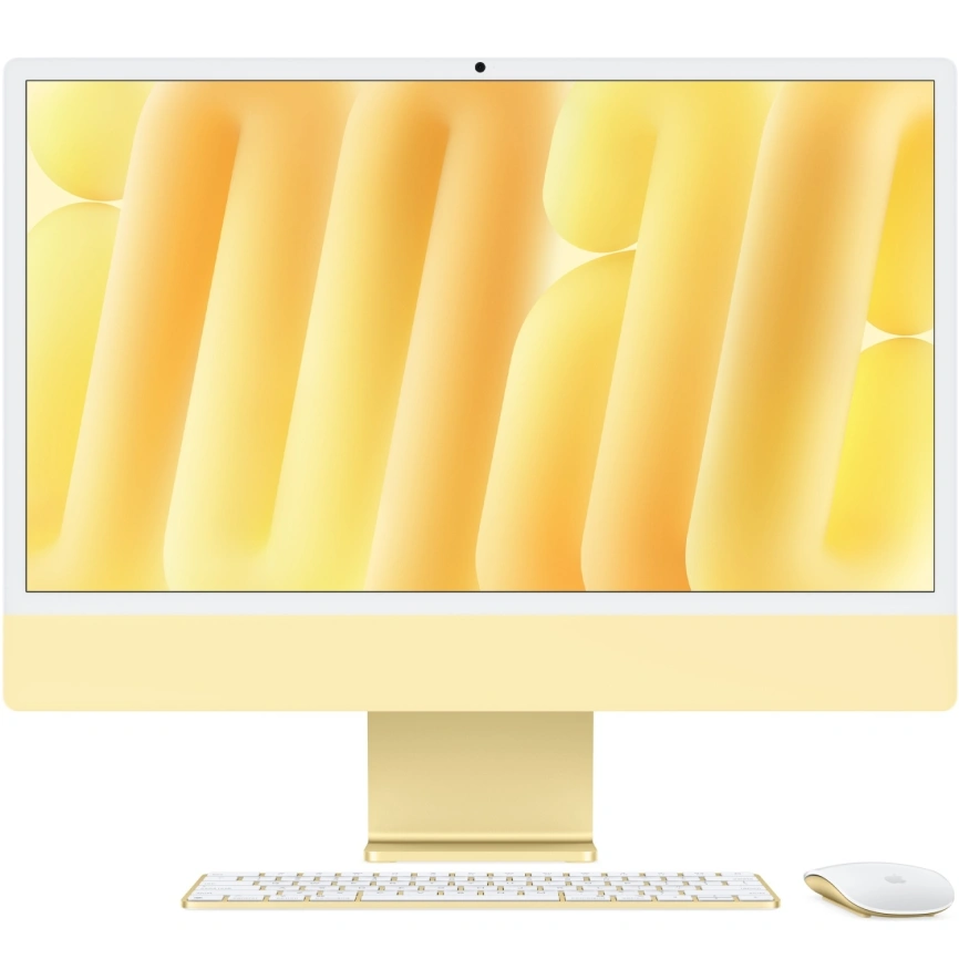 Моноблок Apple iMac (2024) 24 Retina 4.5K M4 8C CPU, 8C GPU/16GB/256Gb Yellow фото 1