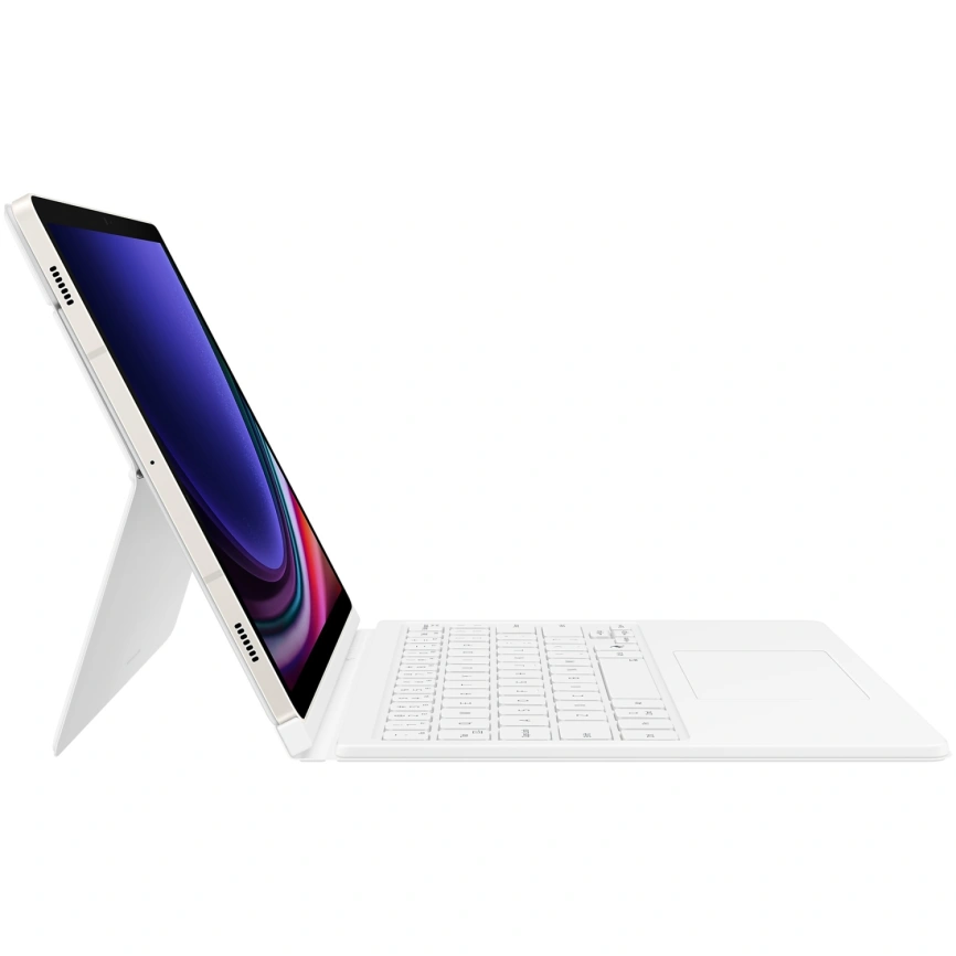 Чехол-клавиатура Samsung Book Cover Keyboard AI Key для Galaxy Tab S10 FE/S9/S9 FE White (EF-DX725UW) фото 1
