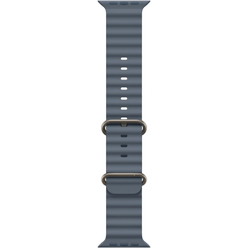 Смарт-часы Apple Watch Ultra 3 (2025) 49mm Natural Titanium Case with Anchor Blue Ocean Band фото 2
