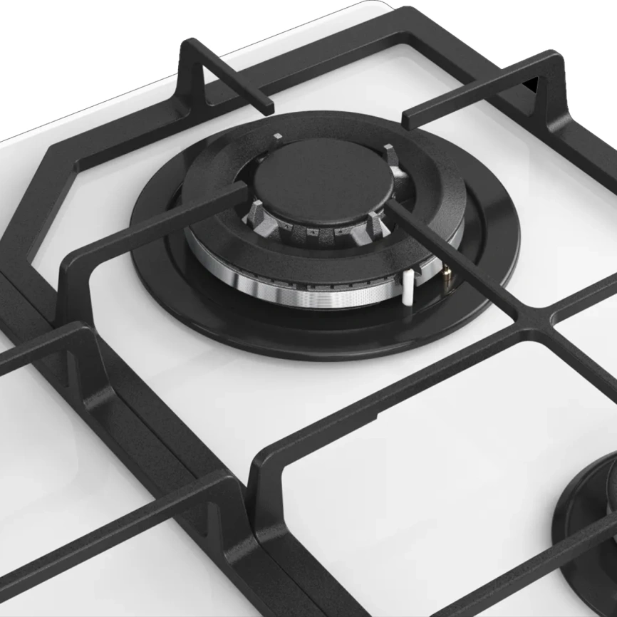 Газовая варочная панель Kuppersberg FG 60 W White фото 4