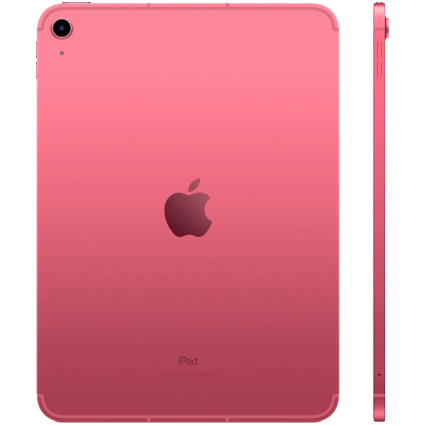 Планшет Apple iPad 10.9 (2022) Wi-Fi + Cellular 64Gb Pink (MQ6M3) фото 3