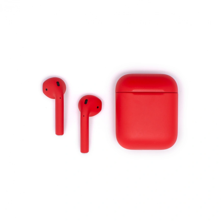 Наушники Apple AirPods 2 Color (MV7N2) Total Red Matte фото 2