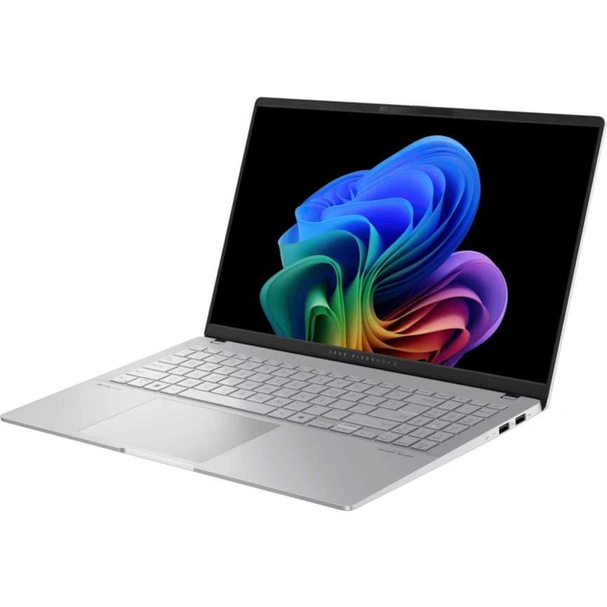 Ноутбук ASUS VivoBook S 15 S5507QA-MA078W 15.6 OLED/ QS X Elite X1E-78-100/32GB/1TB SSD (90NB14Q2-M007X0) Cool Silver фото 2