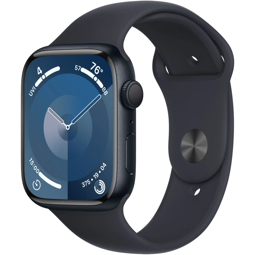 Смарт-часы Apple Watch Series 9 45mm Midnight Aluminium M/L фото 1