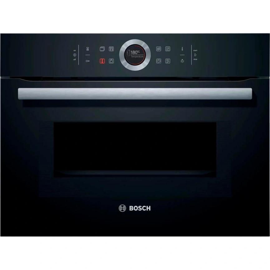 Электрический духовой шкаф Bosch Serie 8 CMG633BB1 Black фото 1