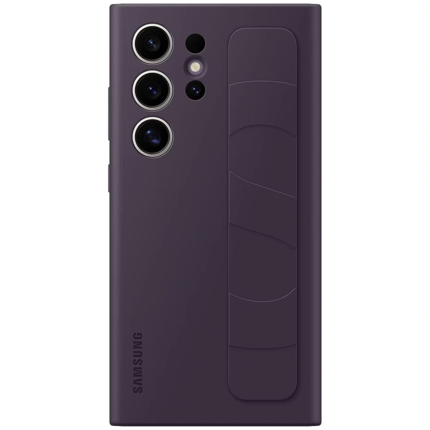 Чехол Samsung Standing Grip Case для S24 Ultra Dark Violet фото 1