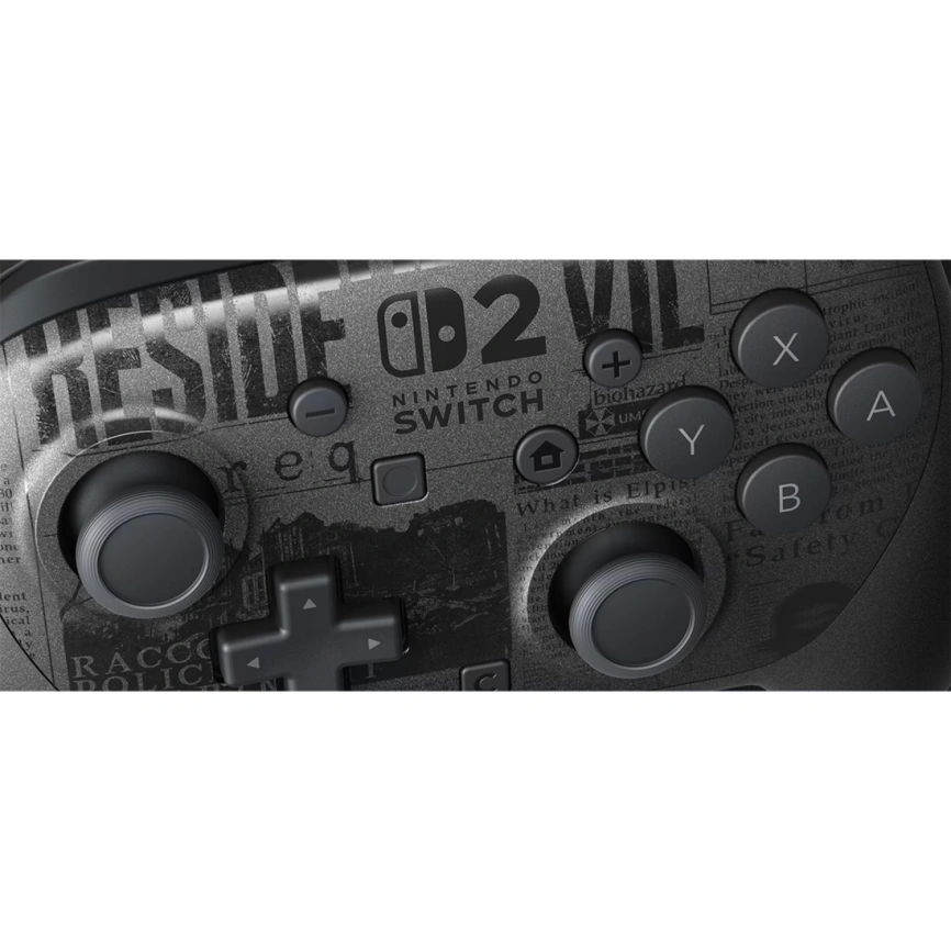 Джойстик беспроводной Nintendo Switch 2 Pro Controller Resident Evil Requiem Edition фото 4