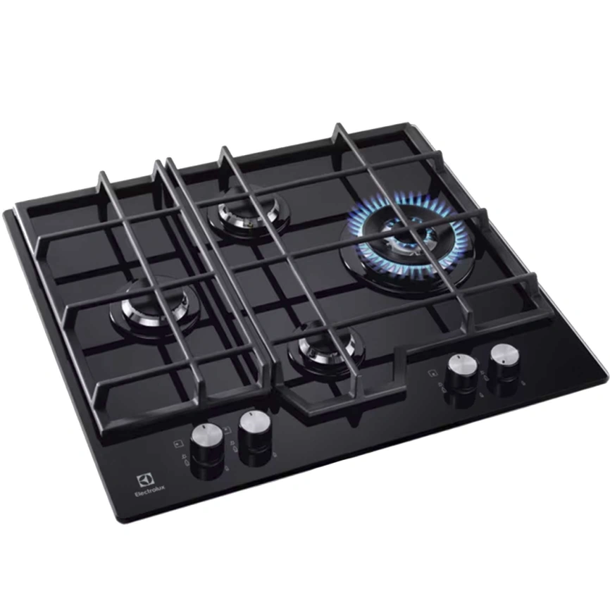 Газовая варочная панель Electrolux KGG6456K Black фото 2