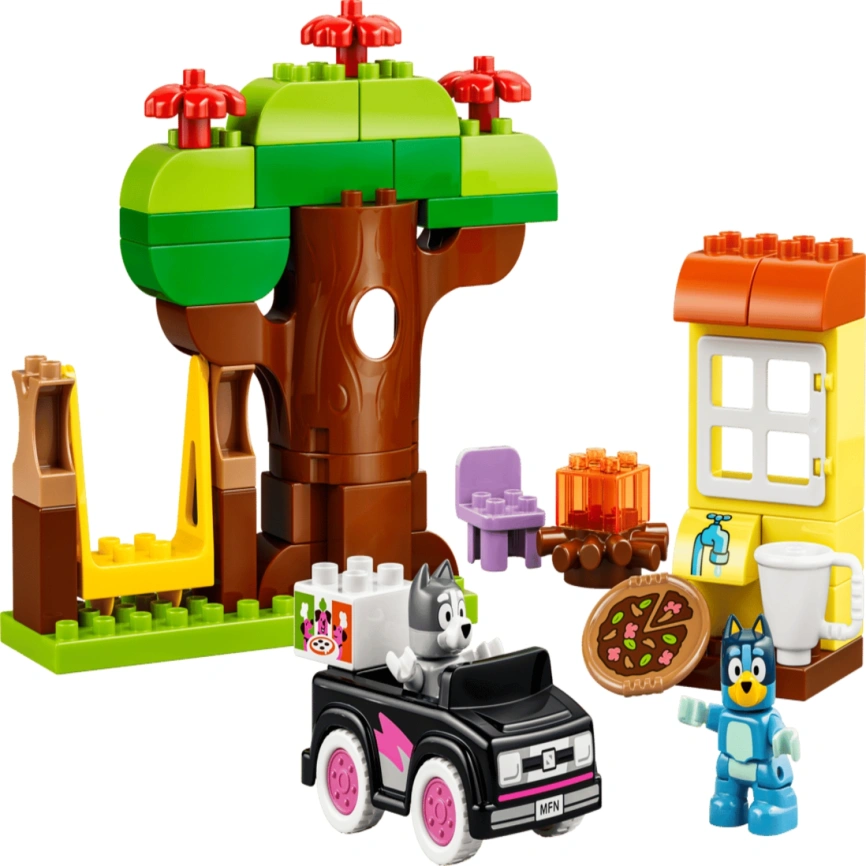 Конструктор LEGO Duplo Pizza Girls with Muffin and Bluey 10469 фото 2