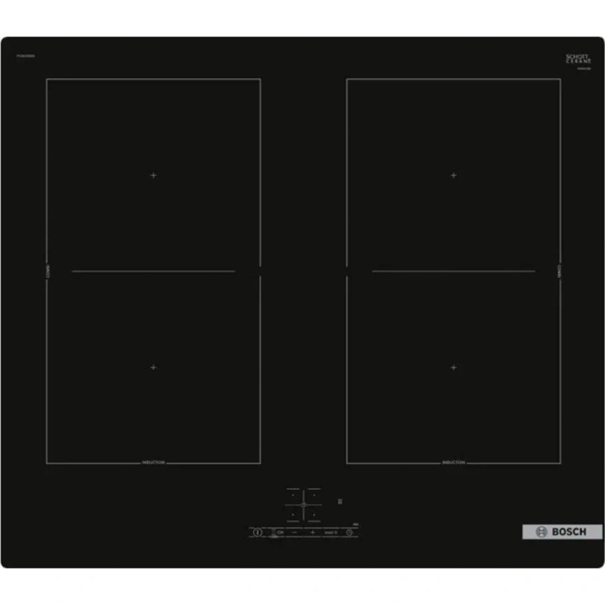 Индукционная варочная панель Bosch Serie 4 PVQ61RBB5E Black фото 1