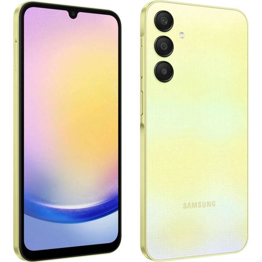 Смартфон Samsung Galaxy A25 5G 6/128Gb Yellow фото 3