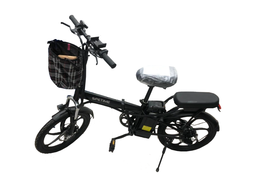 Электровелосипед Spetime S6 Plus Black фото 1