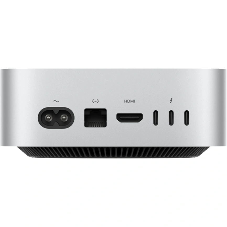 Компьютер Apple Mac Mini M4 10C CPU, 10C GPU/24GB/2TB SSD (Z1CF0012S) Silver фото 2
