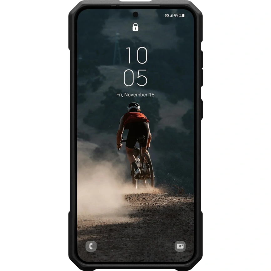 Чехол UAG MagSafe Monarch Pro Kevlar для Samsung Galaxy S25 Black фото 3