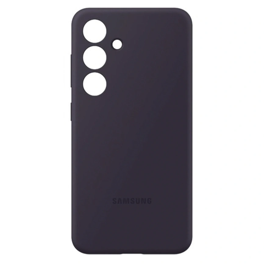 Чехол Samsung Silicone Case для S24 Dark Violet фото 4