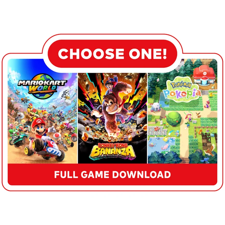 Игровая приставка Nintendo Switch 2 256GB Black + Choose Your Game Bundle фото 2