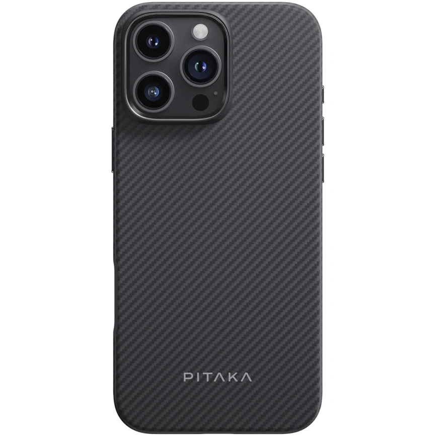 Чехол Pitaka Military Grade Protective Case для iPhone 16 Pro Max Black фото 1