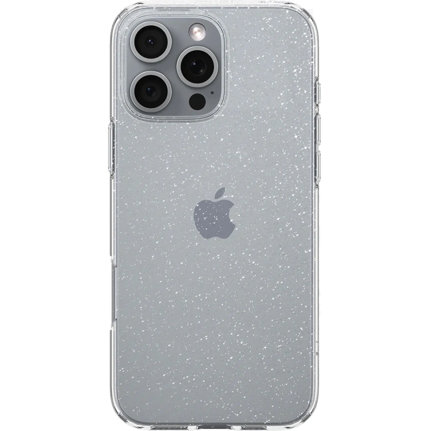 Чехол Spigen Liquid Crystal Glitter для iPhone 16 Pro (ACS08113) Crystal Quartz фото 2