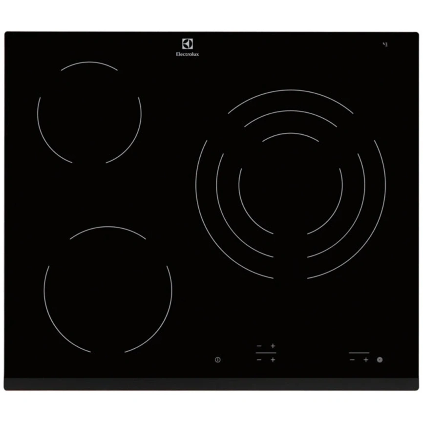 Электрическая варочная панель Electrolux EHF6232FOK Black фото 1