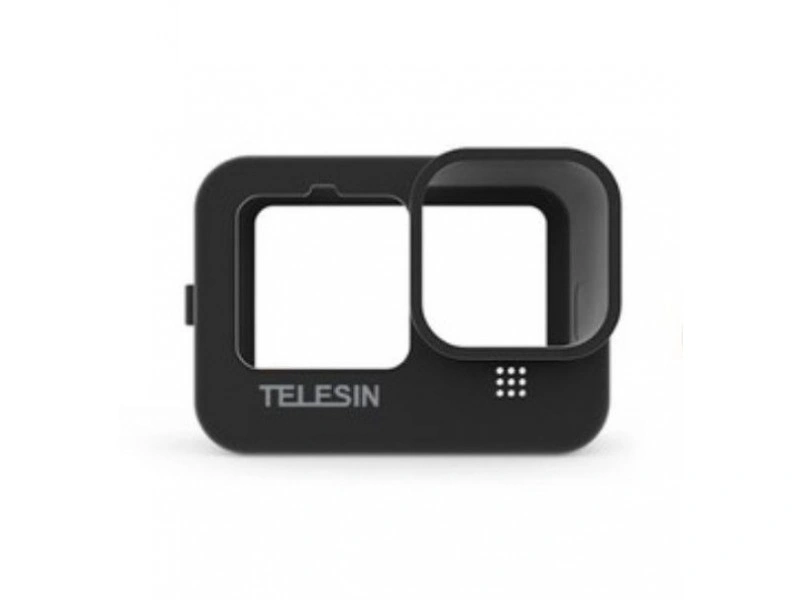 Силиконовый чехол Telesin для GoPro HERO 9 Black (GP-HER-041-BK) Black фото 2