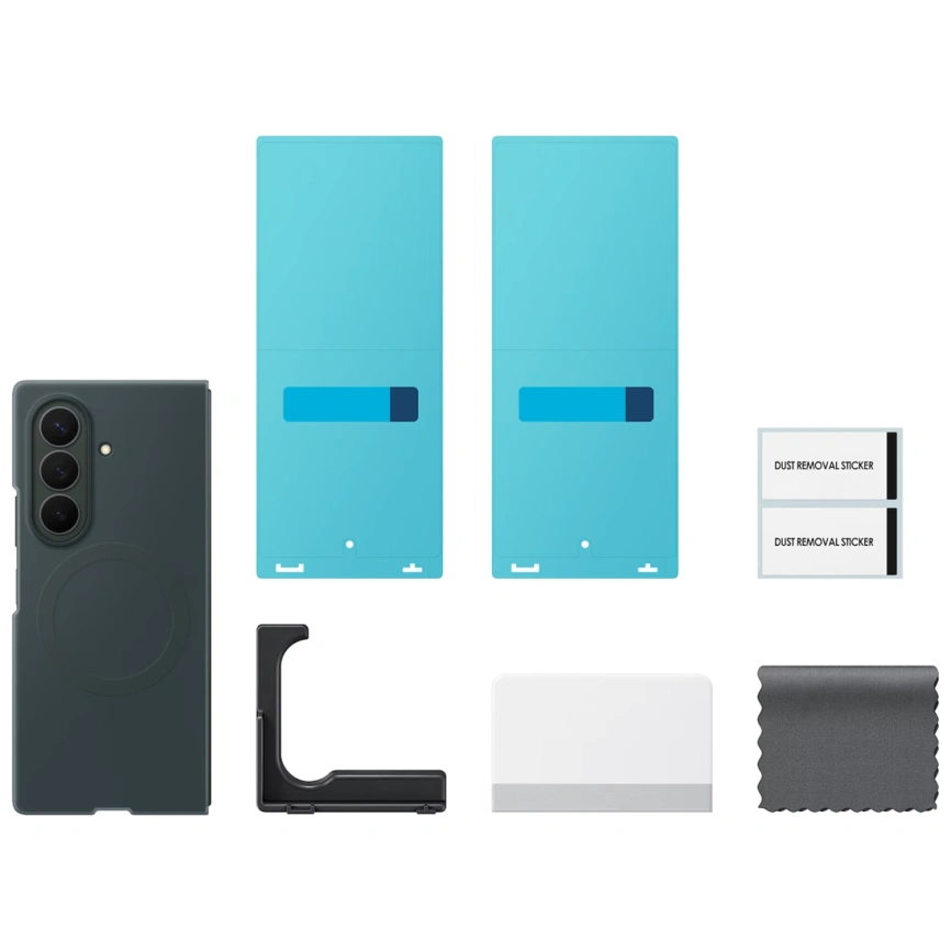 Чехол Samsung Silicone Magnet Case для Galaxy Z Fold8 Ultra Green фото 5