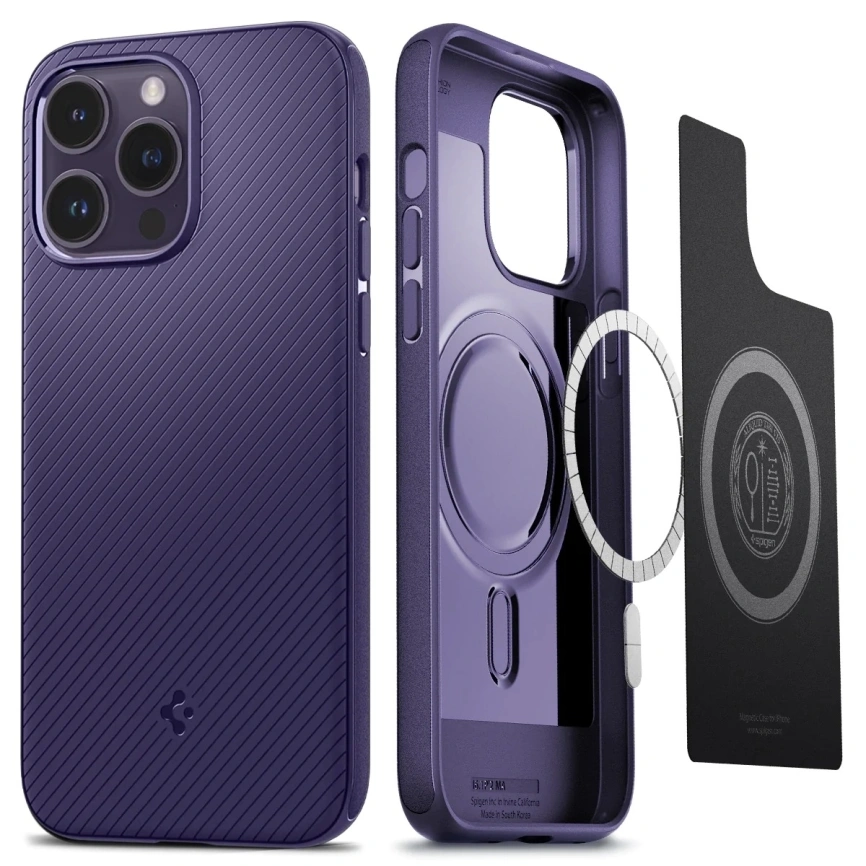 Чехол Spigen Mag Armor для iPhone 14 Pro (ACS05588) Violet фото 9