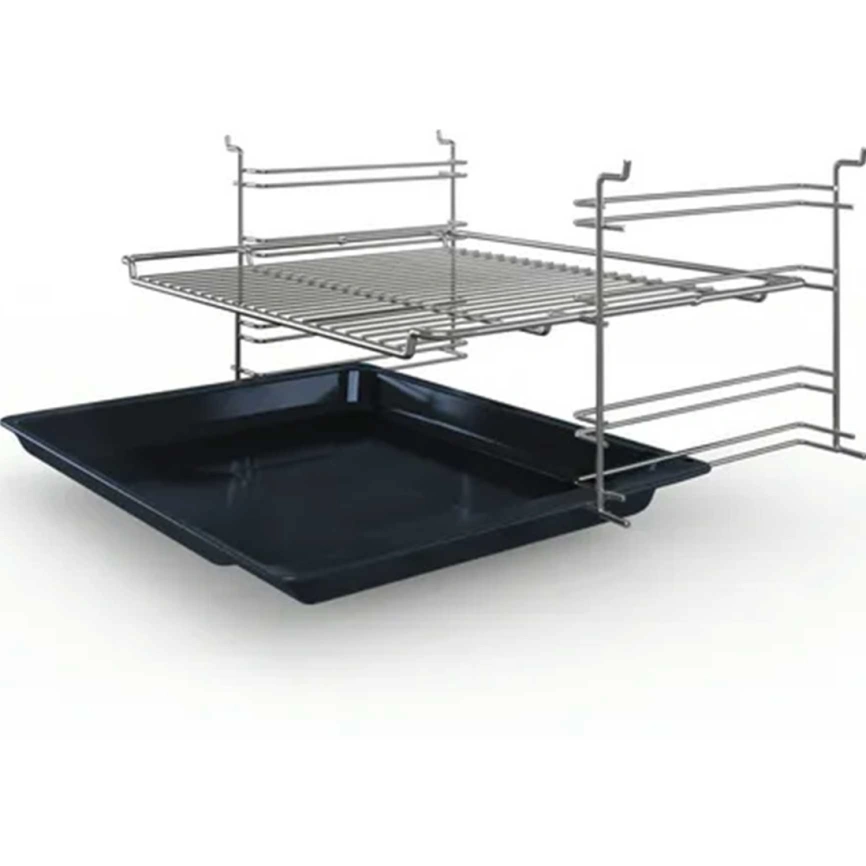 Электрический духовой шкаф Bosch Serie 2 HBF011BA1T Black фото 3