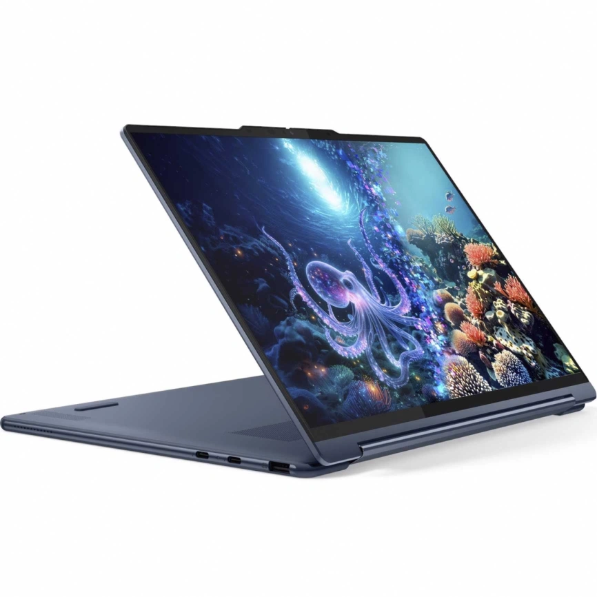 Ноутбук Lenovo Yoga 9 2-in-1 Aura Edition 14ILL10 14 OLED/ i7-258V Ultra/32Gb/1Tb SSD (83LC0004US) Cosmic Blue фото 3