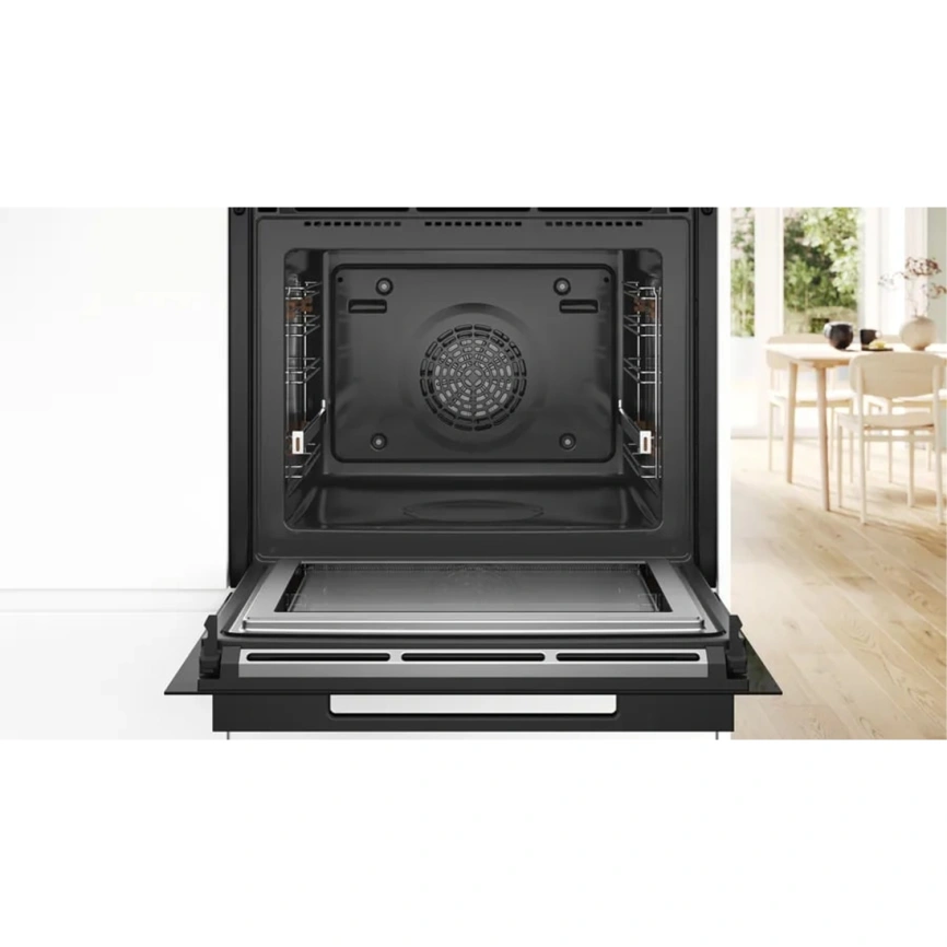 Электрический духовой шкаф Bosch Serie 8 HNG978QB1 Black фото 5