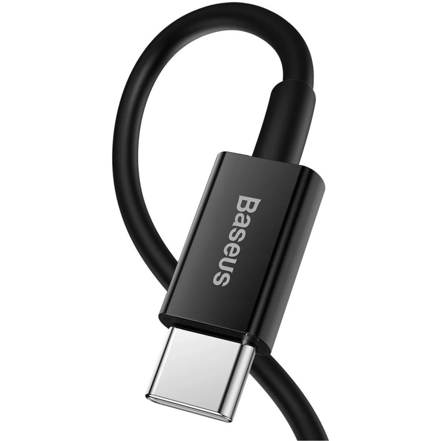 Кабель Baseus USB-C/Lightning 20W 1m CATLYS-A01 Black фото 3