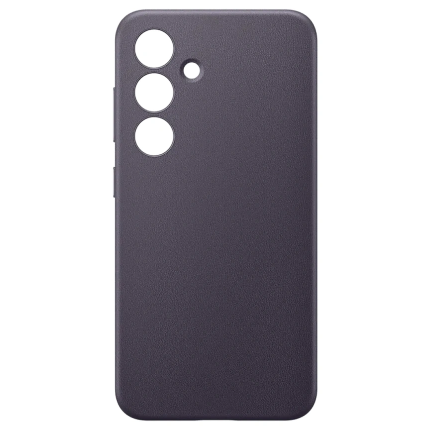Чехол Samsung Vegan Leather Case для S24 Plus Dark Violet фото 4
