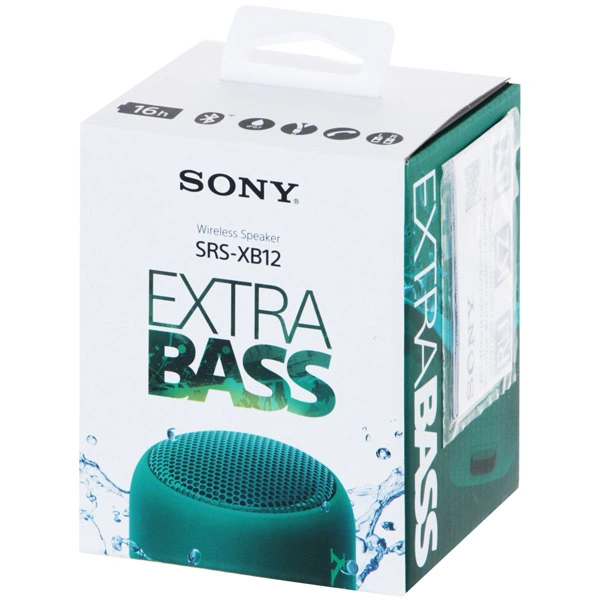Беспроводная акустика Sony SRS-XB12 Green фото 6