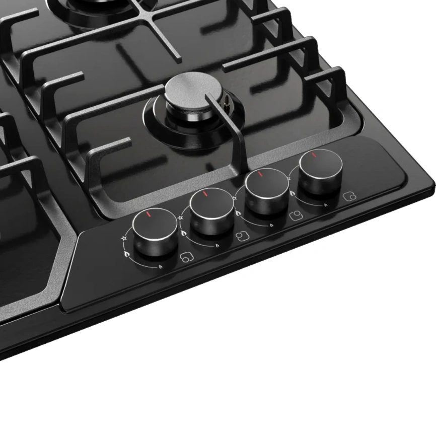 Газовая варочная панель Kuppersberg FS 66 B Black фото 3