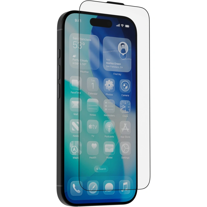 Защитное стекло AceCase AceGlass для iPhone 17 фото 1