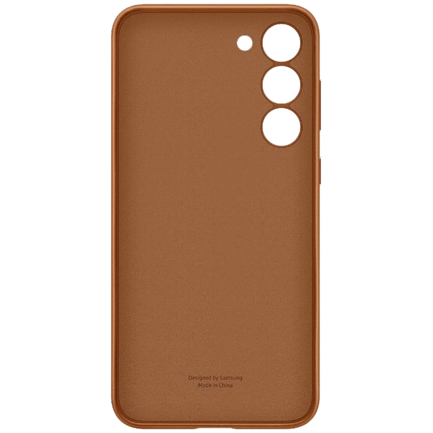 Чехол Samsung Series для Galaxy S23 Leather Case Camel фото 2