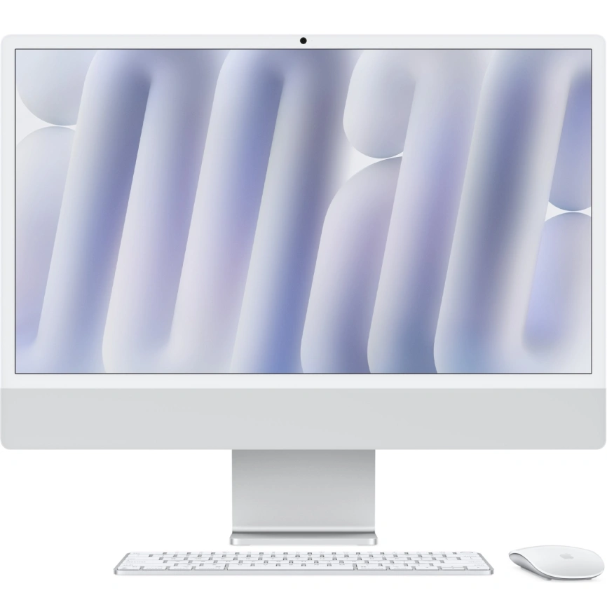 Моноблок Apple iMac (2024) 24 Retina 4.5K M4 10C CPU, 10C GPU/24GB/1Tb (Z1EH001Q1) Silver фото 1