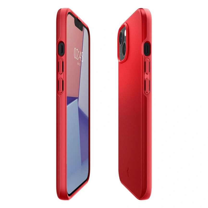 Чехол Spigen Thin Fit для iPhone 13 Mini (ACS03306) Red фото 6