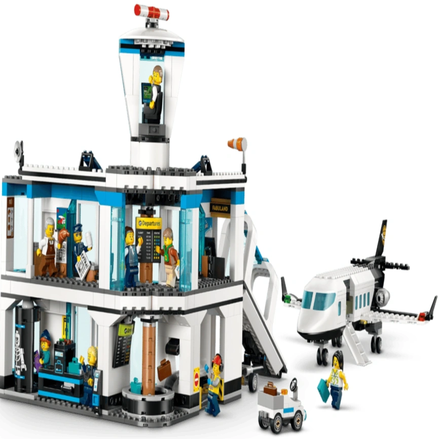 Конструктор LEGO City Airport with Airplane 60502 фото 3