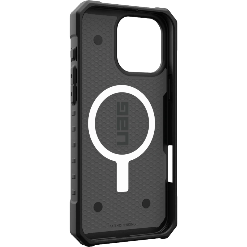 Чехол UAG MagSafe Pathfinder для iPhone 16 Pro Ice/Silver фото 2