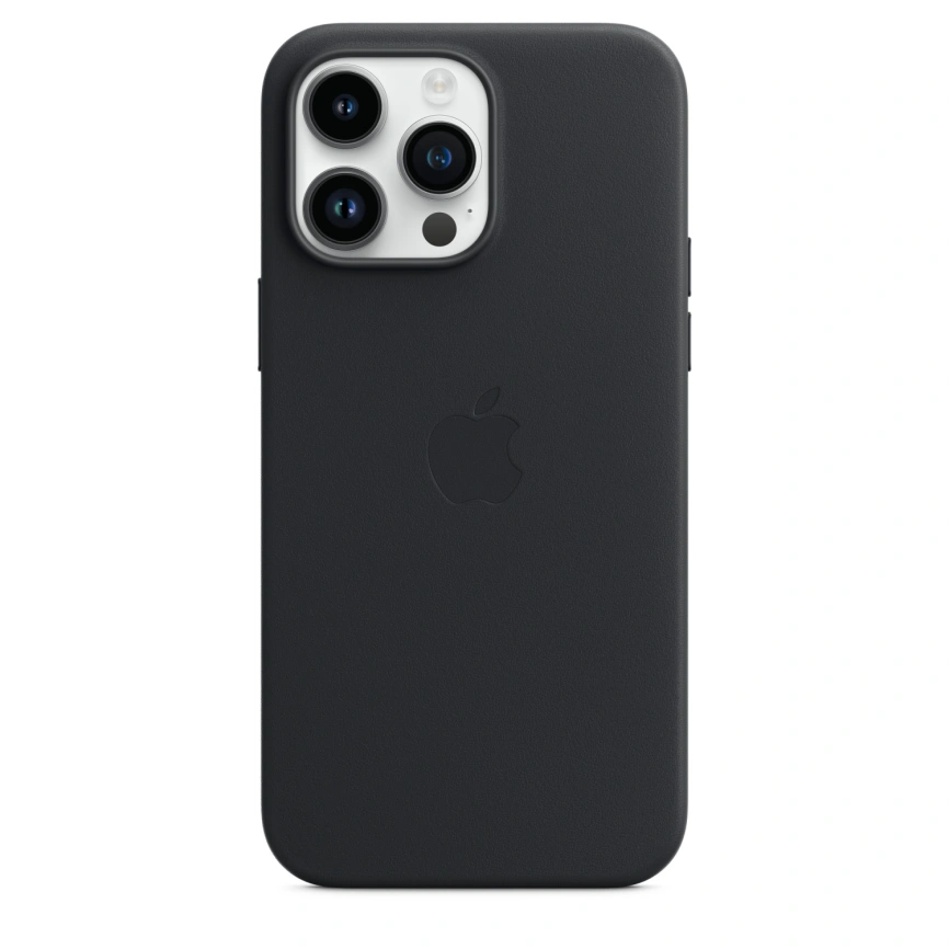 Кожаный чехол Apple MagSafe для iPhone 14 Pro Midnight фото 4