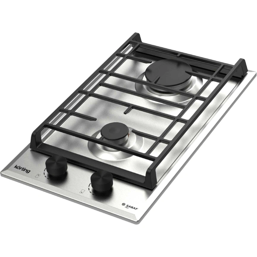 Газовая варочная панель Korting HG 3712 CX Stainless Steel фото 2