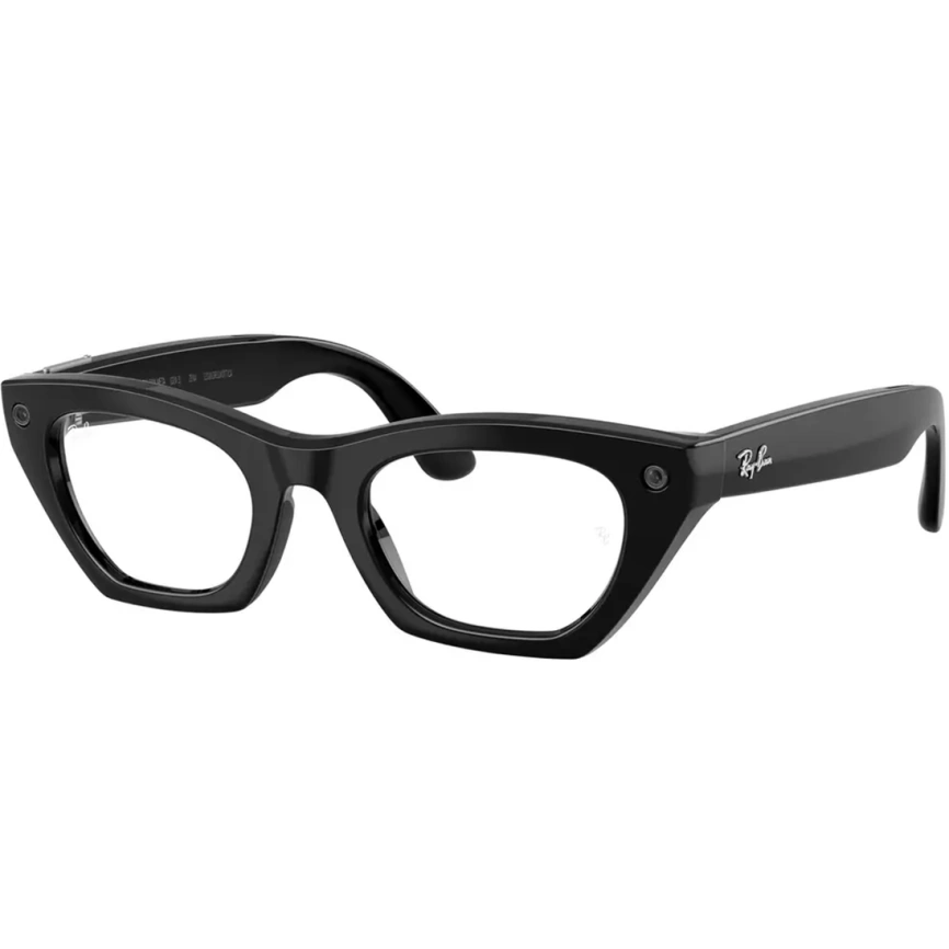 Умные очки Ray-Ban Zena (Gen 3) Shiny Black Standard Transitions Graphite Green фото 1