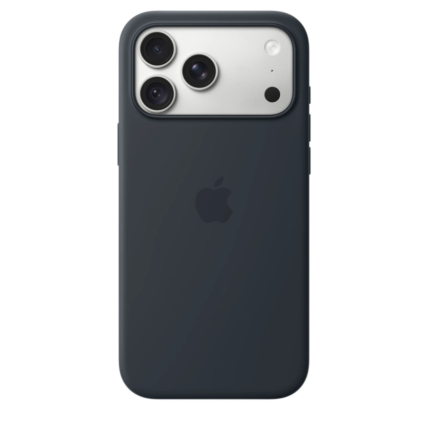 Чехол Apple Silicone Case with MagSafe для iPhone 18 Pro Navy Blue (MK8X4) фото 1