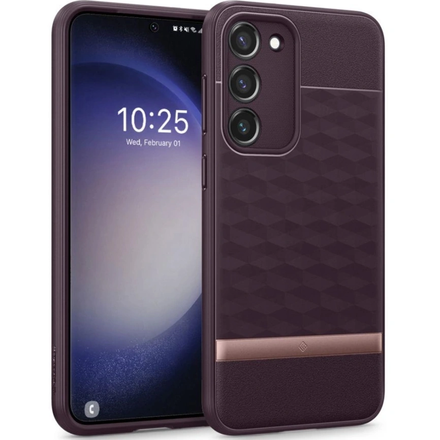 Чехол Spigen Caseology для Galaxy S23 Plus (ACS05704) Burgundy фото 2