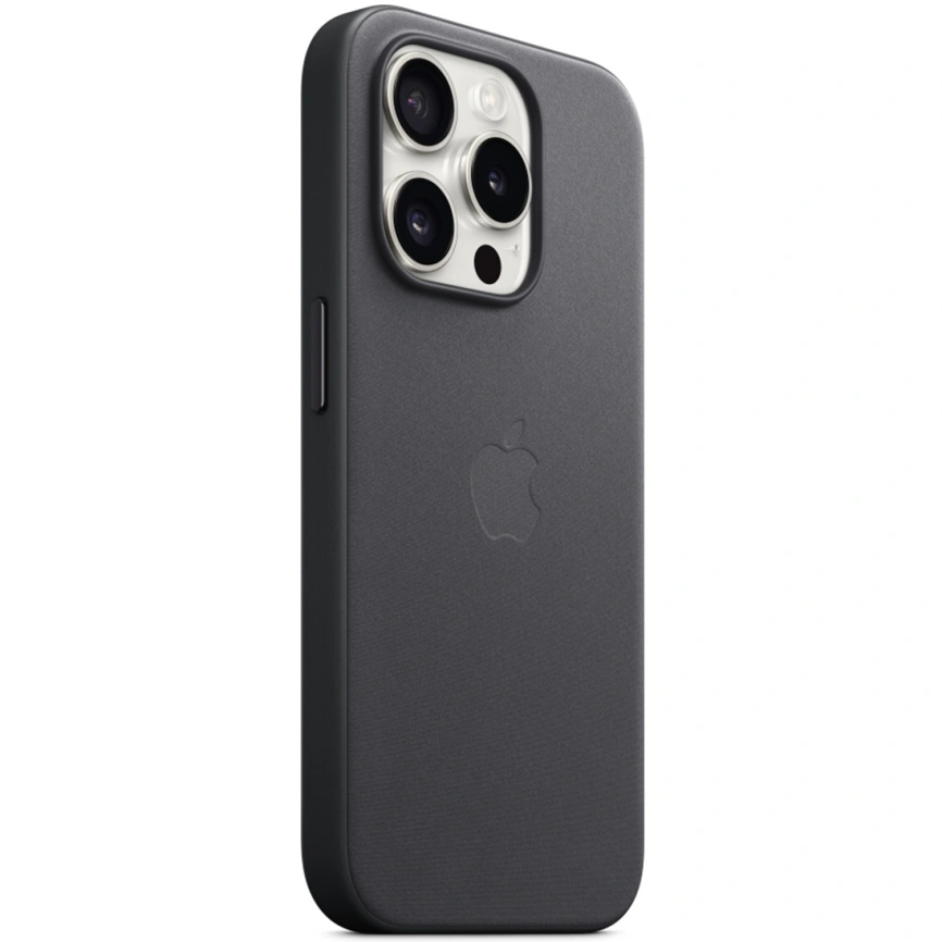 Чехол Apple FineWoven with MagSafe для iPhone 15 Pro Max Black фото 3