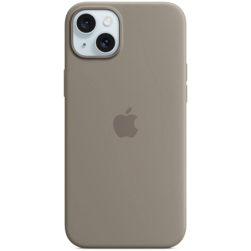 Силиконовый чехол Apple MagSafe для iPhone 15 Clay фото 2